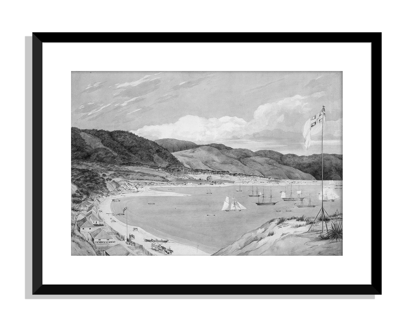 5. Thorndon Flat and part of the city of Wellington