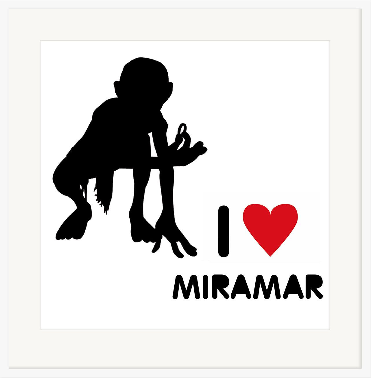 I heart Miramar Gollum - Zoe Virtue