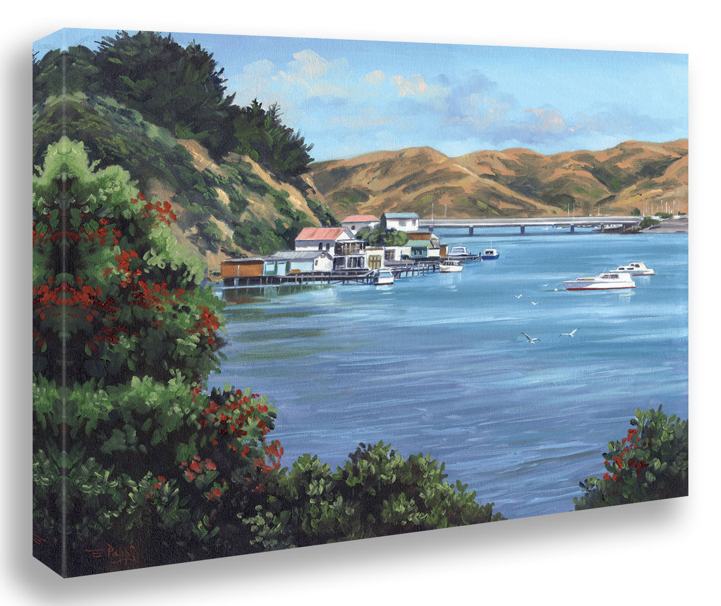 Paremata Bridge Porirua - Ernest Papps