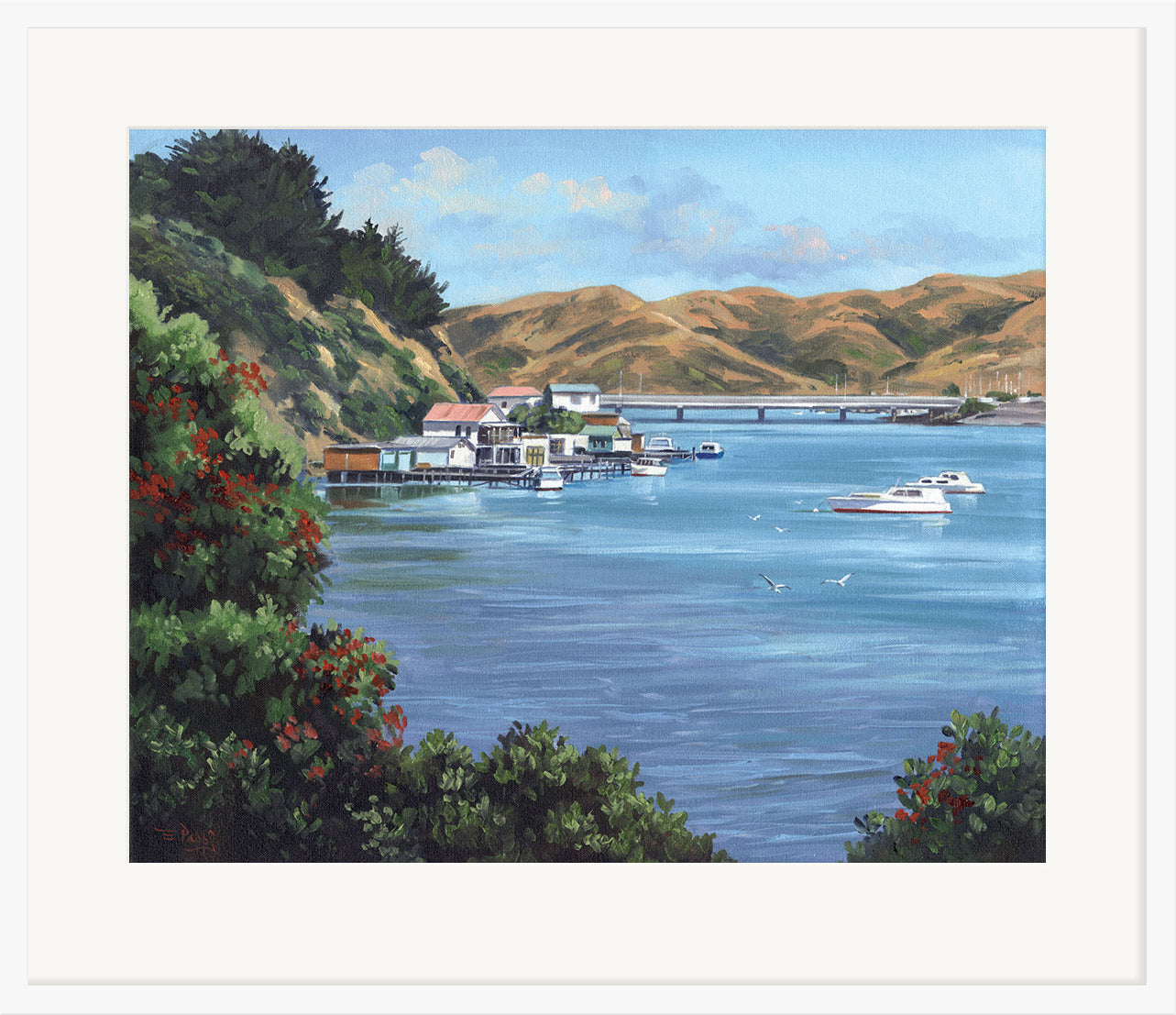 Paremata Bridge Porirua - Ernest Papps