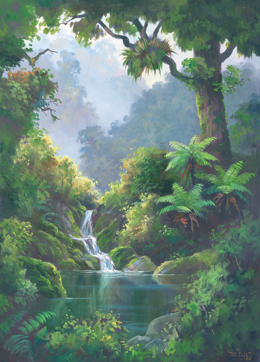 Forest Pool - Ernest Papps
