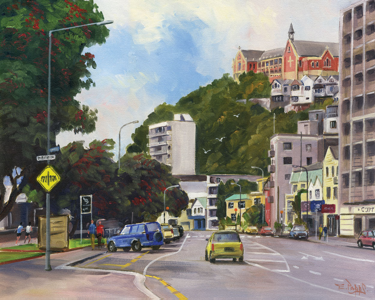 Oriental Bay Wellington - Ernest Papps