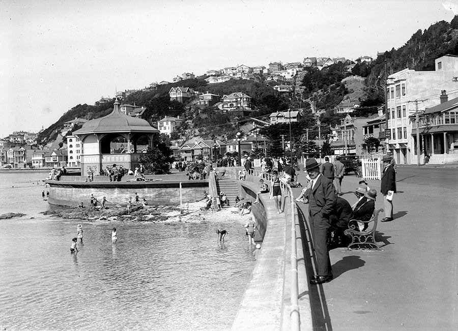 10. Part of Oriental Bay Beach