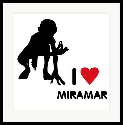 I heart Miramar Gollum - Zoe Virtue